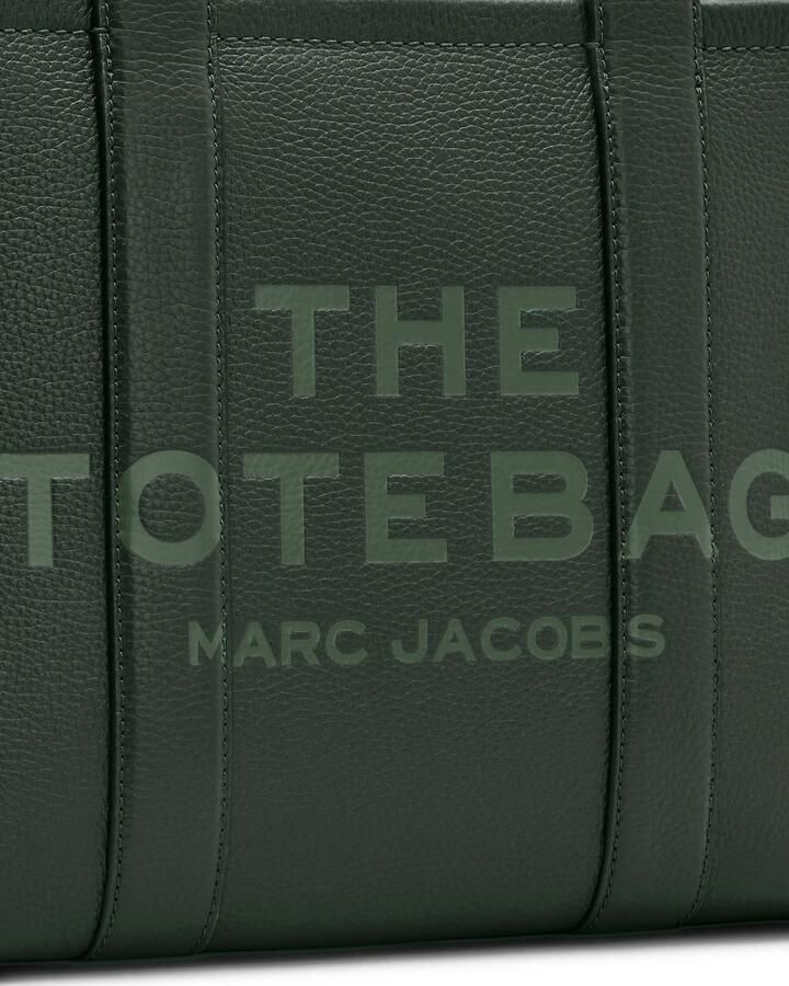 Marc Jacobs Shoppers & Totes The Medium Tote Leather Green in groen - Foto 7