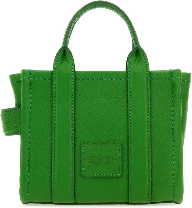 Marc Jacobs Groene Leren Micro Tote Tas Handtas Green Dames - Foto 2