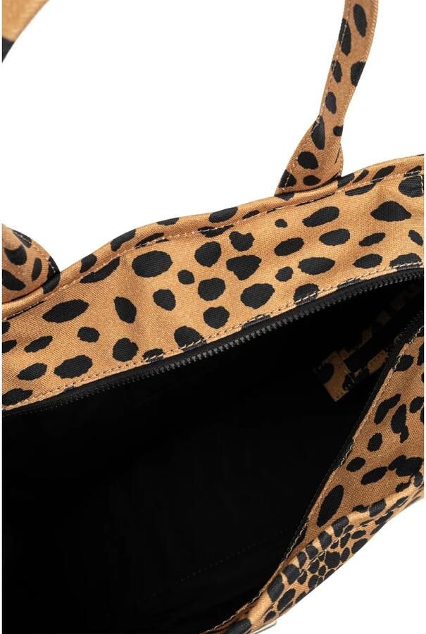 Marc Jacobs Shoppers & Totes 'The Cheetah Canvas Large Tote' Shopping Bag in bruin - Foto 4