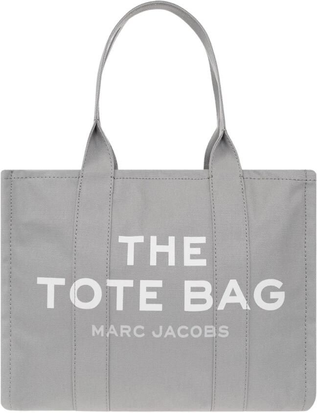 Marc Jacobs Grijze Schoudertas met Chic Print Gray Dames
