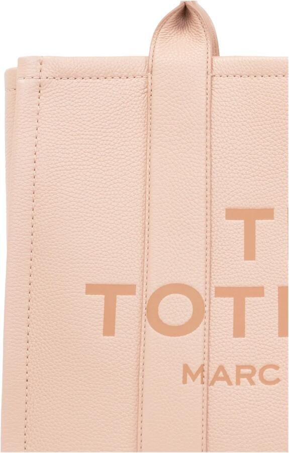 Marc Jacobs Totes The Leather Large Tote Bag in poeder roze - Foto 4