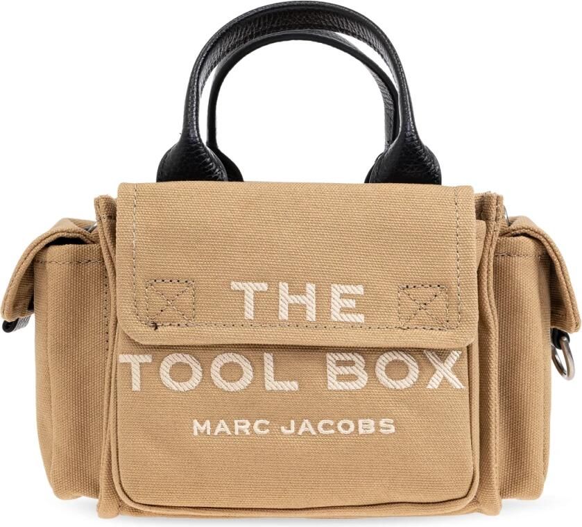 Marc Jacobs Handtas De Gereedschapskist Beige Dames