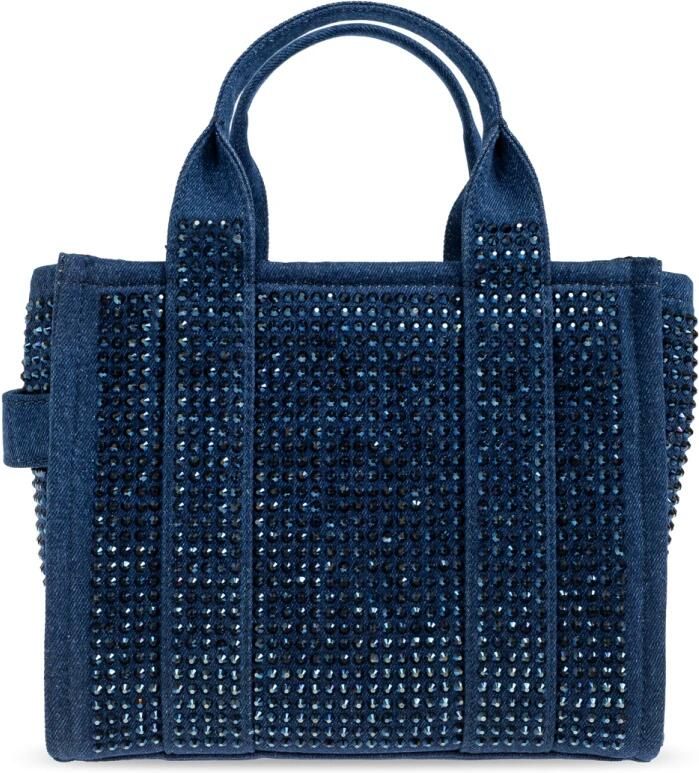 Marc Jacobs Shoppers & Totes The Small Tote Cotton Blue in blauw - Foto 6