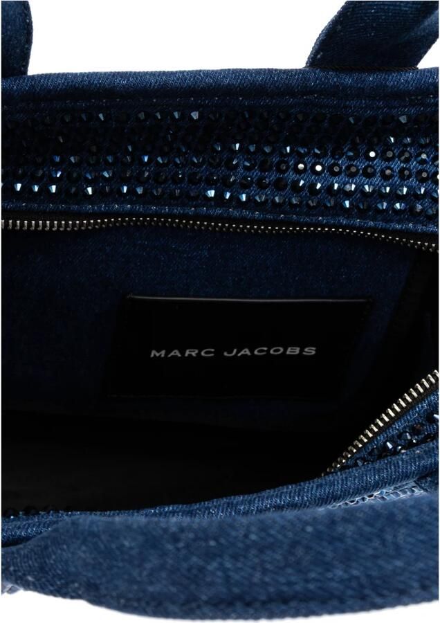 Marc Jacobs Shoppers & Totes The Small Tote Cotton Blue in blauw - Foto 3