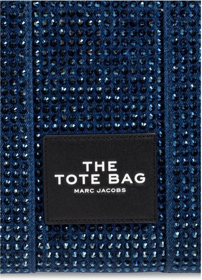 Marc Jacobs Shoppers & Totes The Small Tote Cotton Blue in blauw - Foto 2
