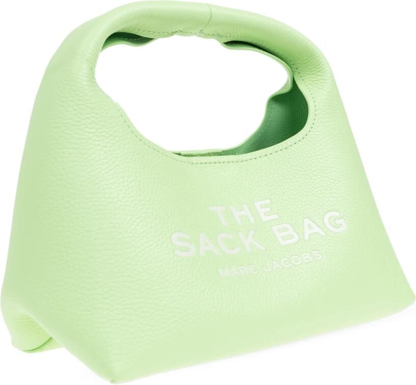 Marc Jacobs Crossbody bags The Mini Sack Purse Leather Green in groen - Foto 2