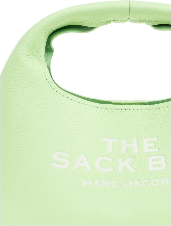 Marc Jacobs Crossbody bags The Mini Sack Purse Leather Green in groen - Foto 3