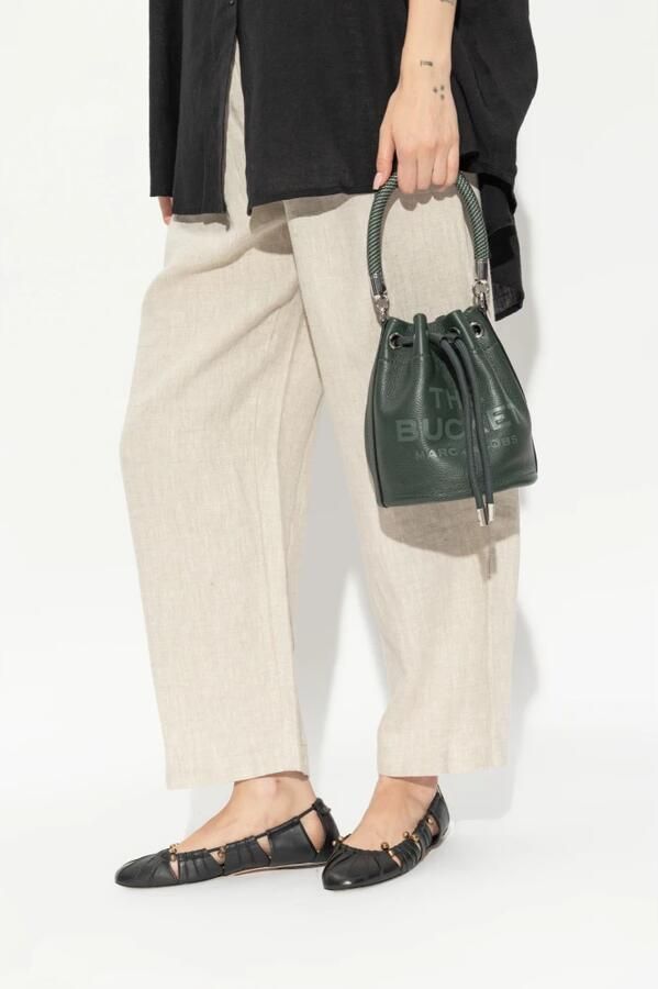Marc Jacobs Bucket bags The Bucket Bag in groen - Foto 4