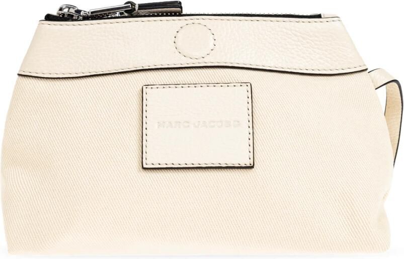 Marc Jacobs Bruine Bedrukte Stoffen Voorlogo Tas Brown Dames - Foto 8