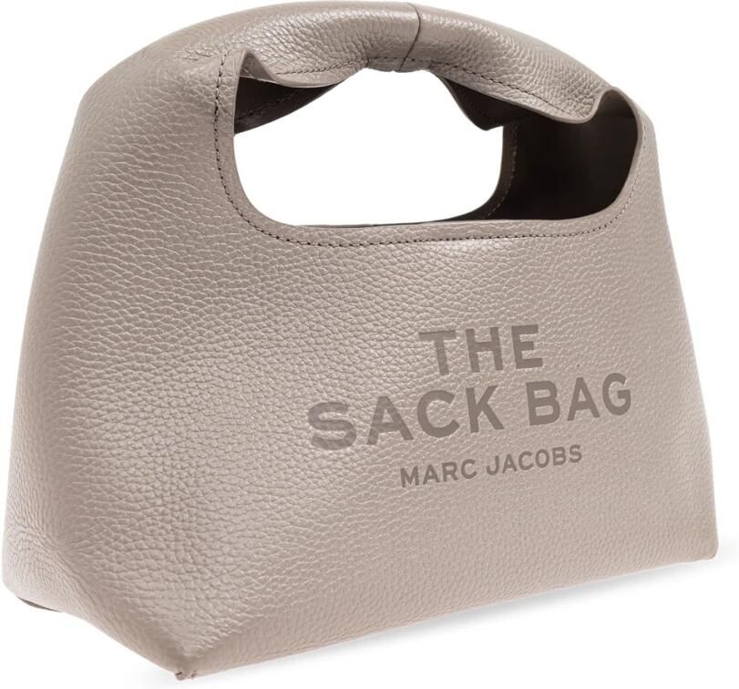 Marc Jacobs Grijze Leren Mini Sack Tas Gray Dames - Foto 2