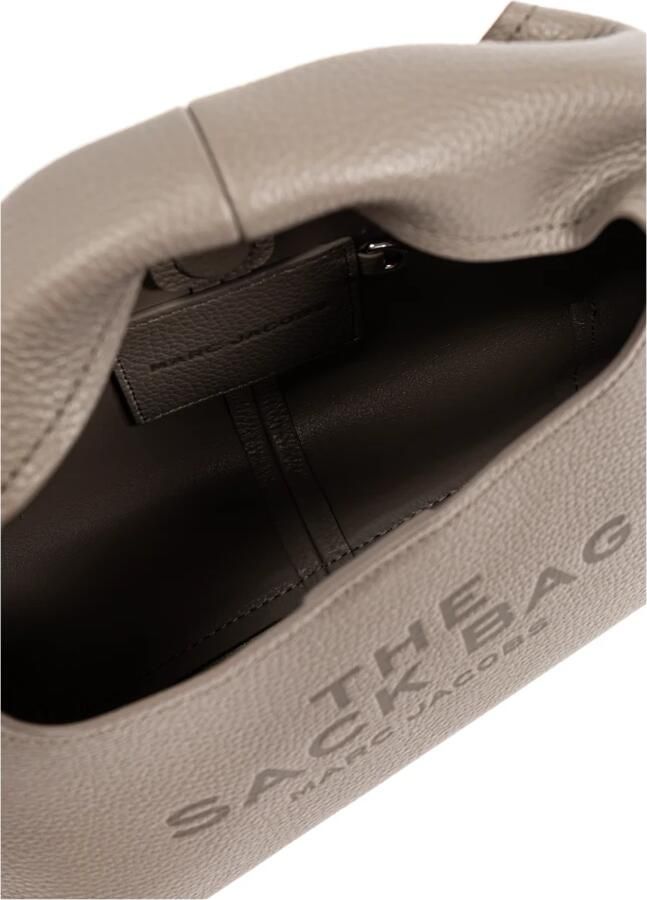 Marc Jacobs Grijze Leren Mini Sack Tas Gray Dames - Foto 5