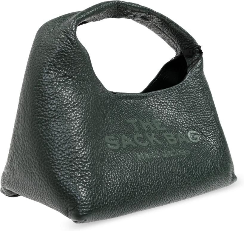 Marc Jacobs Crossbody bags The Mini Sack Purse Leather Green in groen - Foto 2