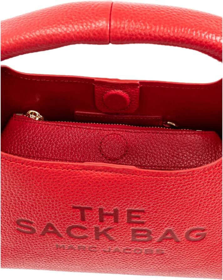 Marc Jacobs Crossbody bags The Mini Sack Purse Leather Red in rood - Foto 2