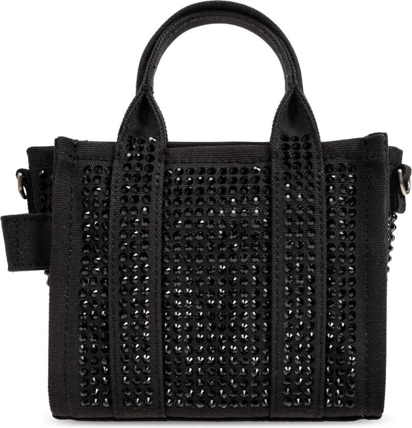 Marc Jacobs Zwarte schoudertas met strass design Black Dames - Foto 2
