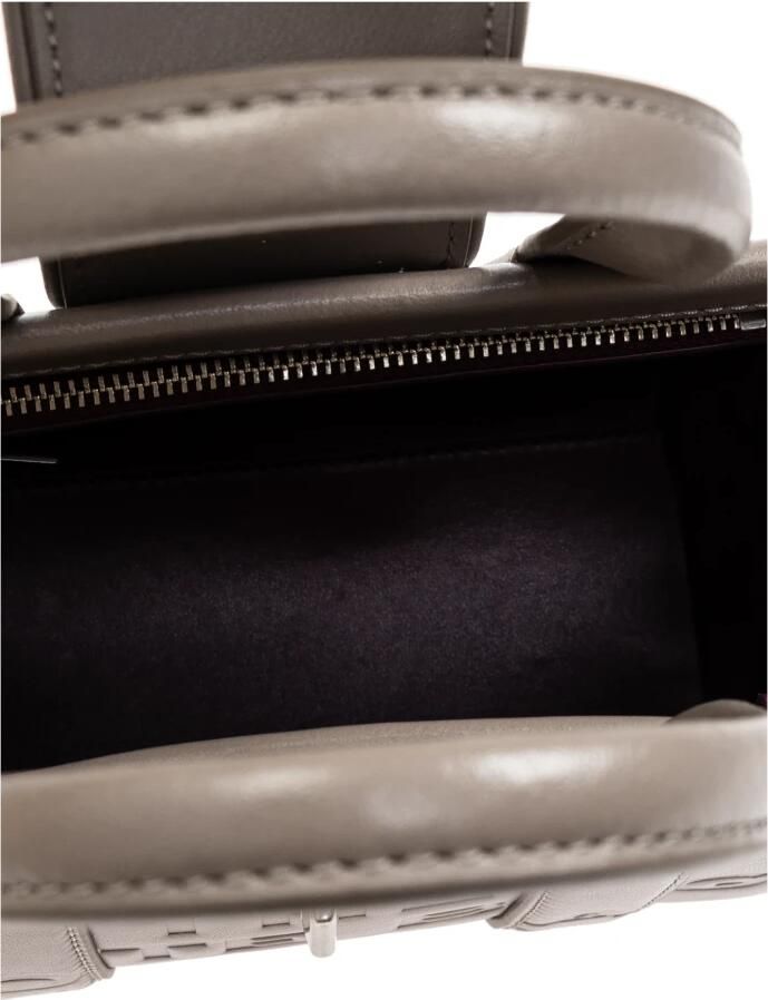 Marc Jacobs Shoppers & Totes The Crossbody Leather Grey in grijs - Foto 2