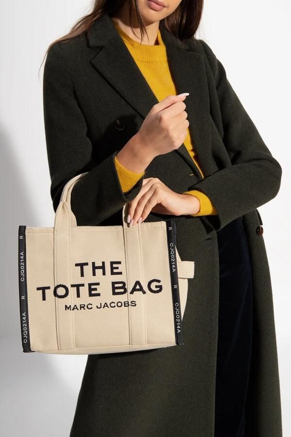 Marc Jacobs Stijlvolle Tote Handtas met Verstelbare Band Beige Dames - Foto 9