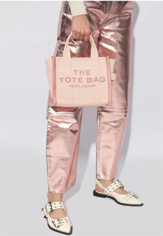 Marc Jacobs Stijlvolle Roze & Paarse Shopper Tas Pink Dames - Foto 4