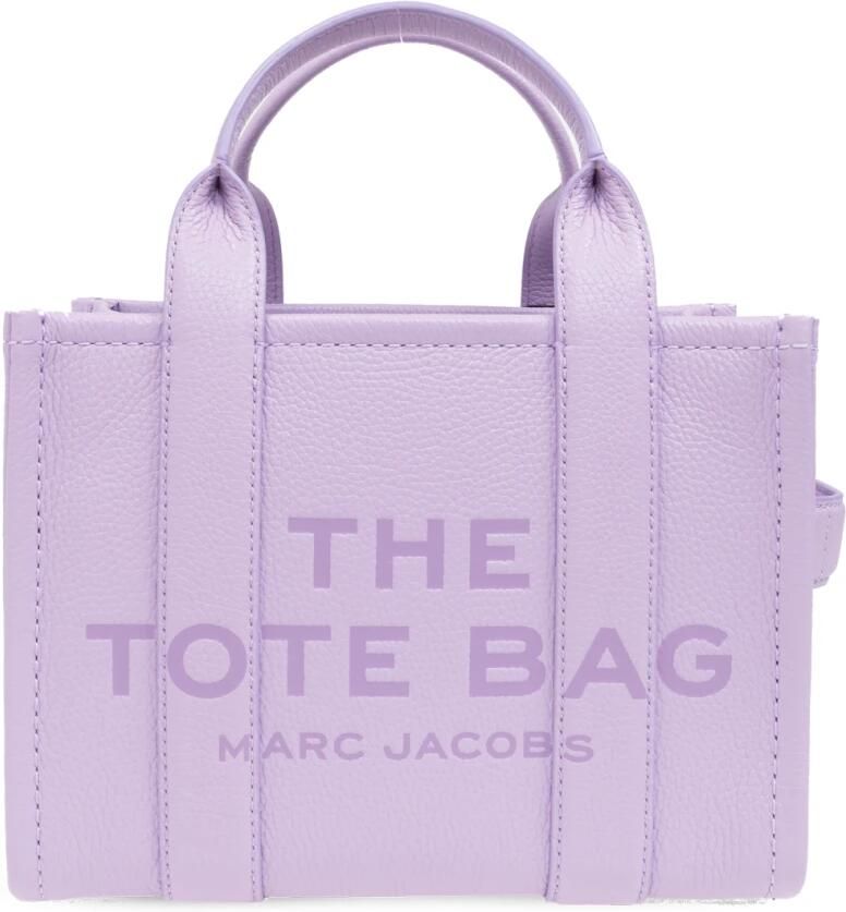 Marc Jacobs Kleine 'The Tote Bag' Schoudertas Purple Dames