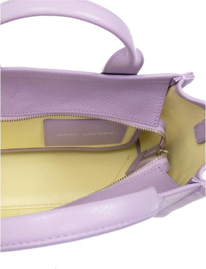 Marc Jacobs Kleine 'The Tote Bag' Schoudertas Purple Dames - Foto 4