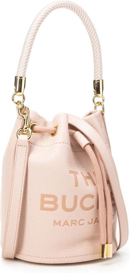 Marc Jacobs Bucket bags The Leather Bucket Bag in poeder roze - Foto 3