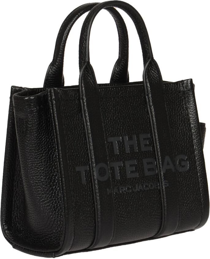 Marc Jacobs Korrelig lederen Crossbody Tote Tas Black Dames - Foto 10
