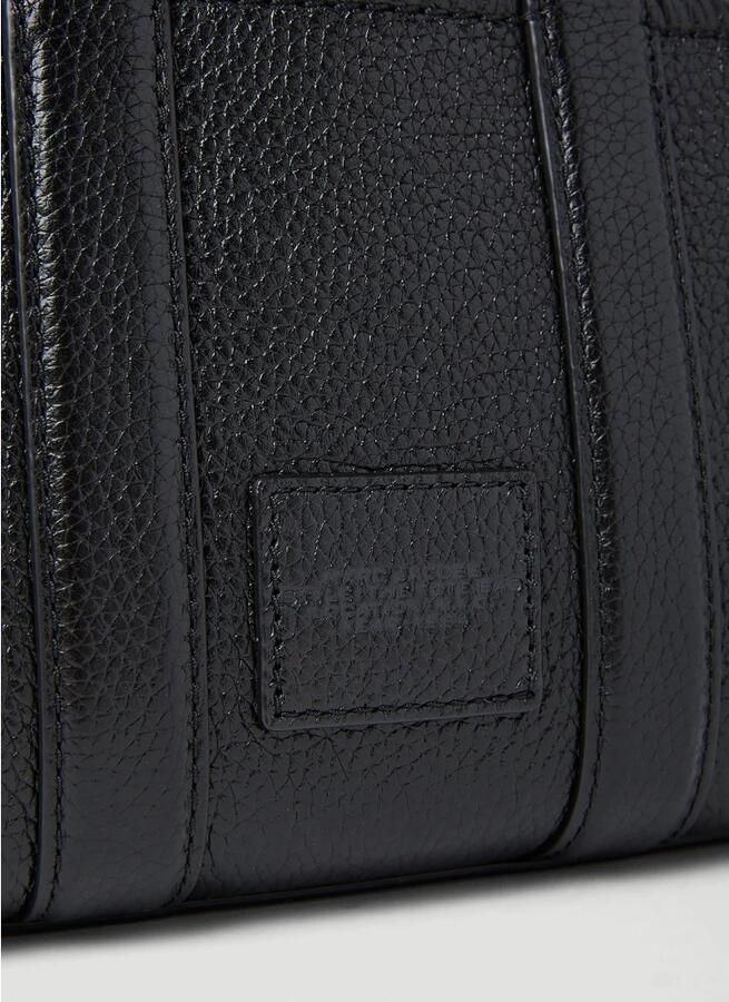 Marc Jacobs Korrelig lederen Crossbody Tote Tas Black Dames - Foto 8