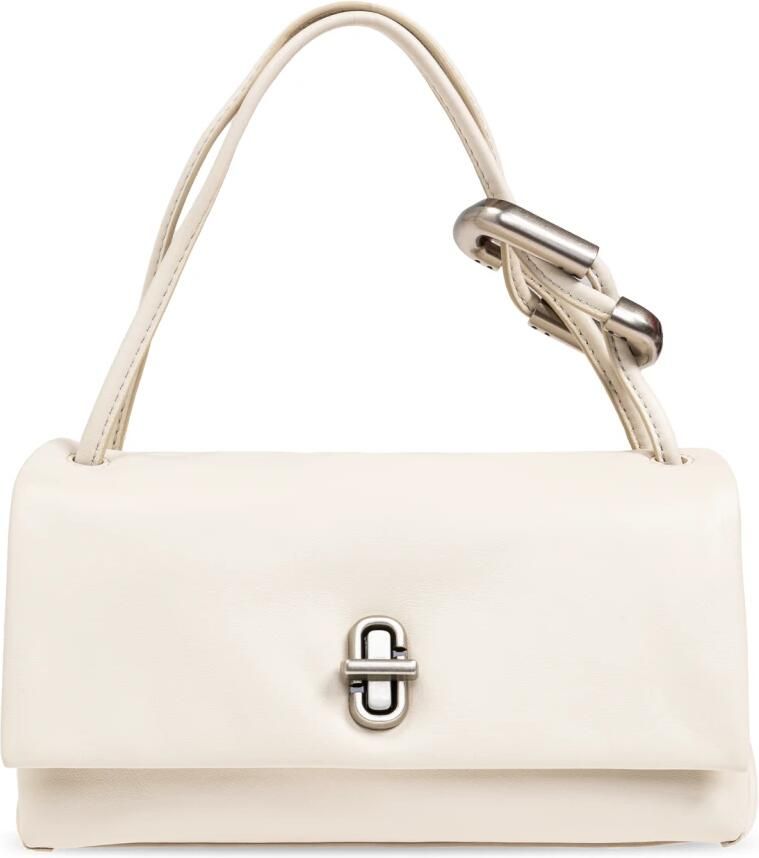 Marc Jacobs Crossbody bags The Lil Link Purse Leather White in beige