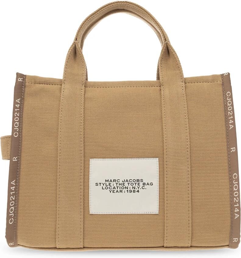 Marc Jacobs The Jacquard Medium Tote Bag in Kameel Brown Dames - Foto 3