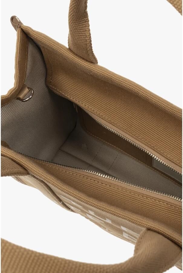 Marc Jacobs The Jacquard Medium Tote Bag in Kameel Brown Dames - Foto 6