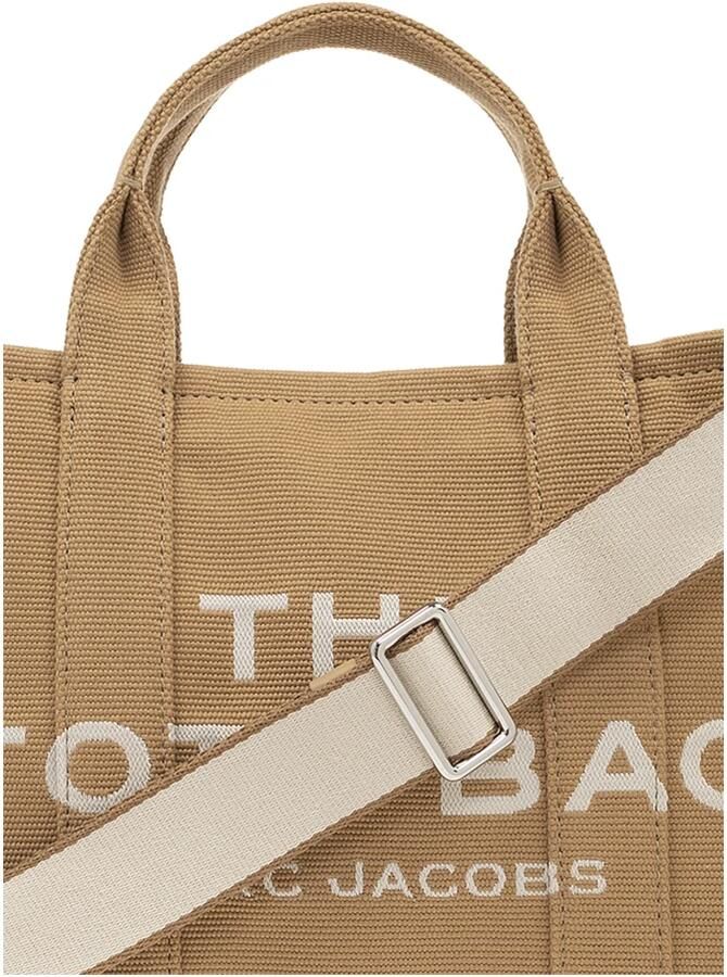 Marc Jacobs The Jacquard Medium Tote Bag in Kameel Brown Dames - Foto 5