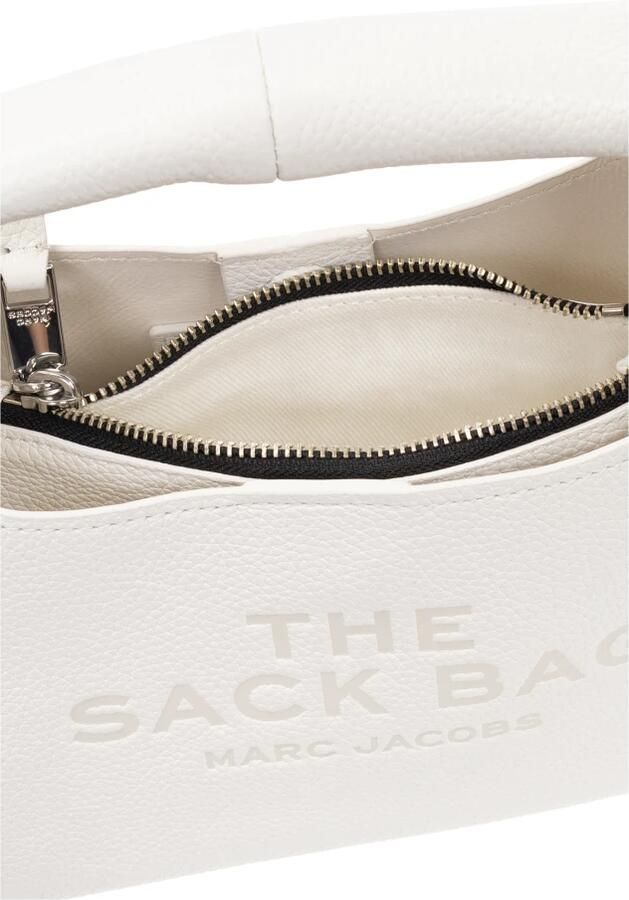 Marc Jacobs Crossbody bags The Mini Sack Bag Leather White in wit - Foto 5