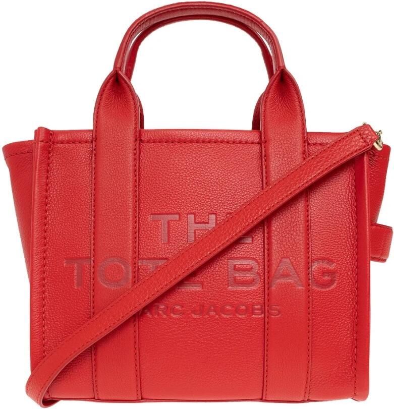 Marc Jacobs Rode Leren Tote Tas Ritssluiting Red Dames - Foto 4