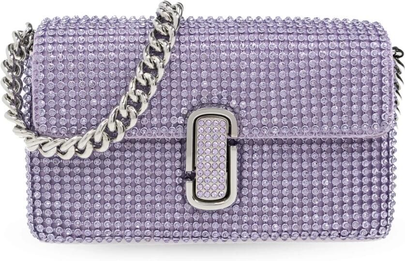 Marc Jacobs Hobo bags The Mini Shoulder Bag Mesh Purple in paars