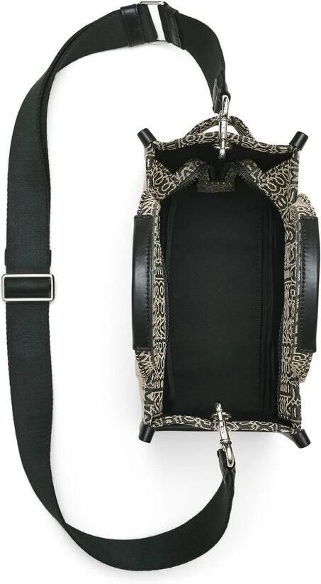 Marc Jacobs Monogram Jacquard Top Handtas Black Dames - Foto 5