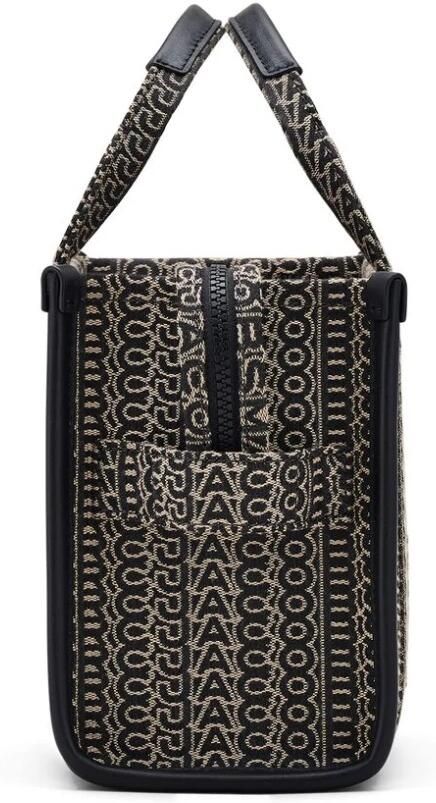 Marc Jacobs Monogram Jacquard Top Handtas Black Dames - Foto 6