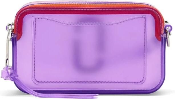 Marc Jacobs Paarse PVC Crossbody Tas met Afneembare Band Purple Dames - Foto 7