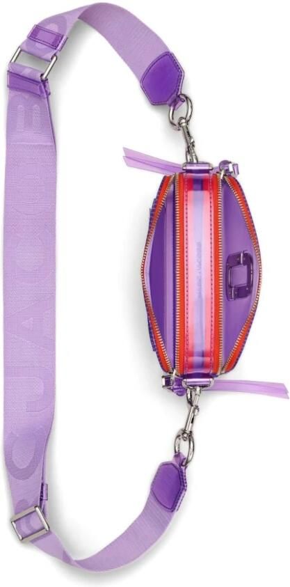 Marc Jacobs Paarse PVC Crossbody Tas met Afneembare Band Purple Dames - Foto 6