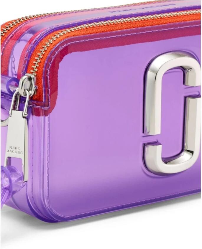 Marc Jacobs Paarse PVC Crossbody Tas met Afneembare Band Purple Dames - Foto 4