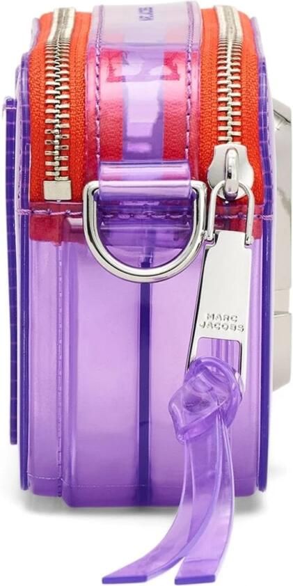 Marc Jacobs Paarse PVC Crossbody Tas met Afneembare Band Purple Dames - Foto 5
