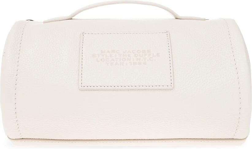 Marc Jacobs Leren Duffle Tas met Twee Draagopties Beige Dames - Foto 5