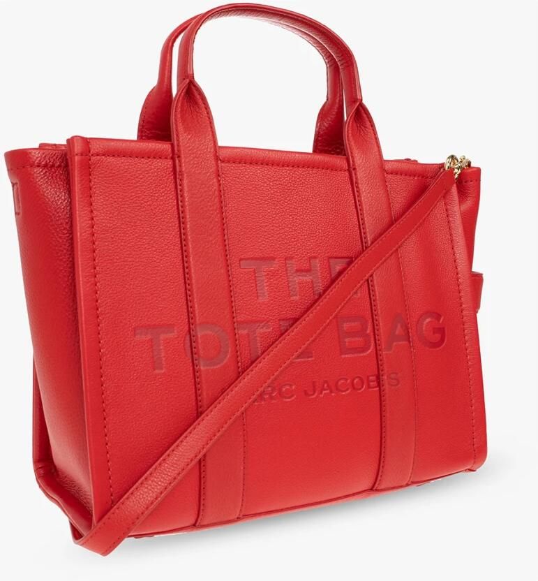 Marc Jacobs Shoppers & Totes The Medium Tote in rood - Foto 5