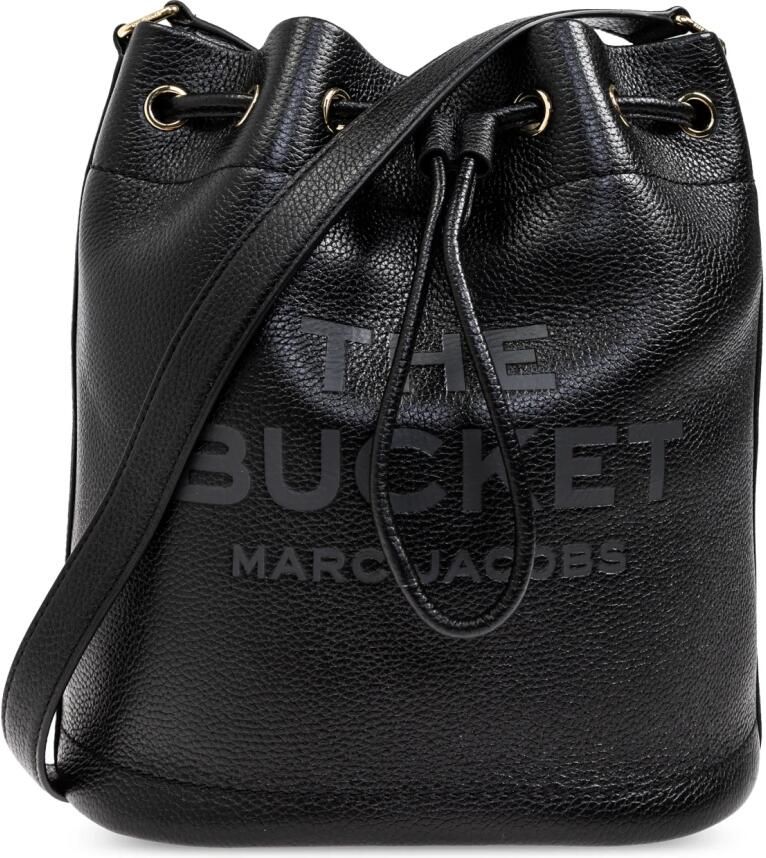 Marc Jacobs Bucket bags The Bucket Big Leather Bag in zwart
