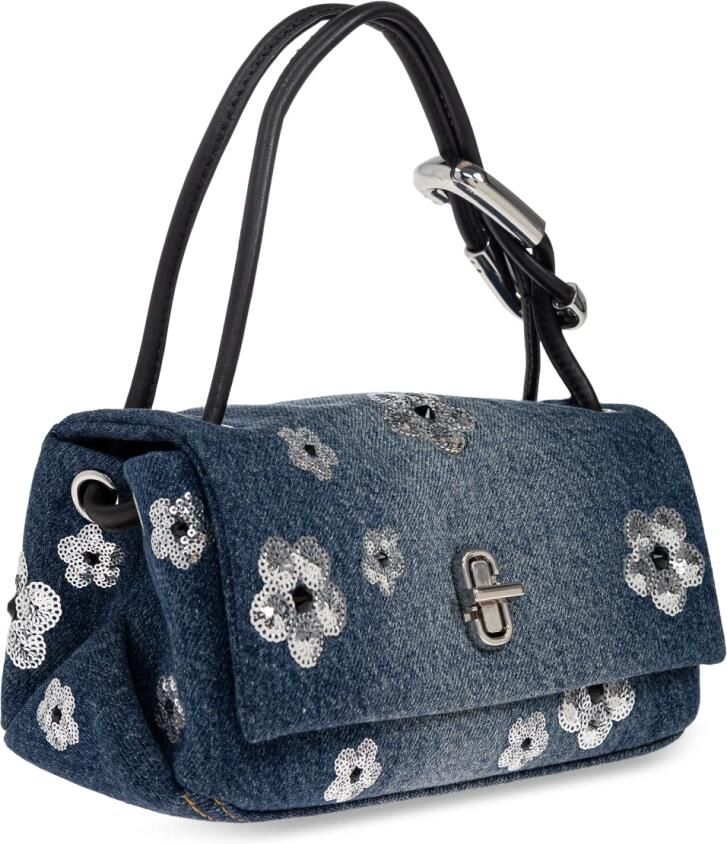 Marc Jacobs Hobo bags The Mini Dual Bag Cotton Blue in blauw - Foto 3