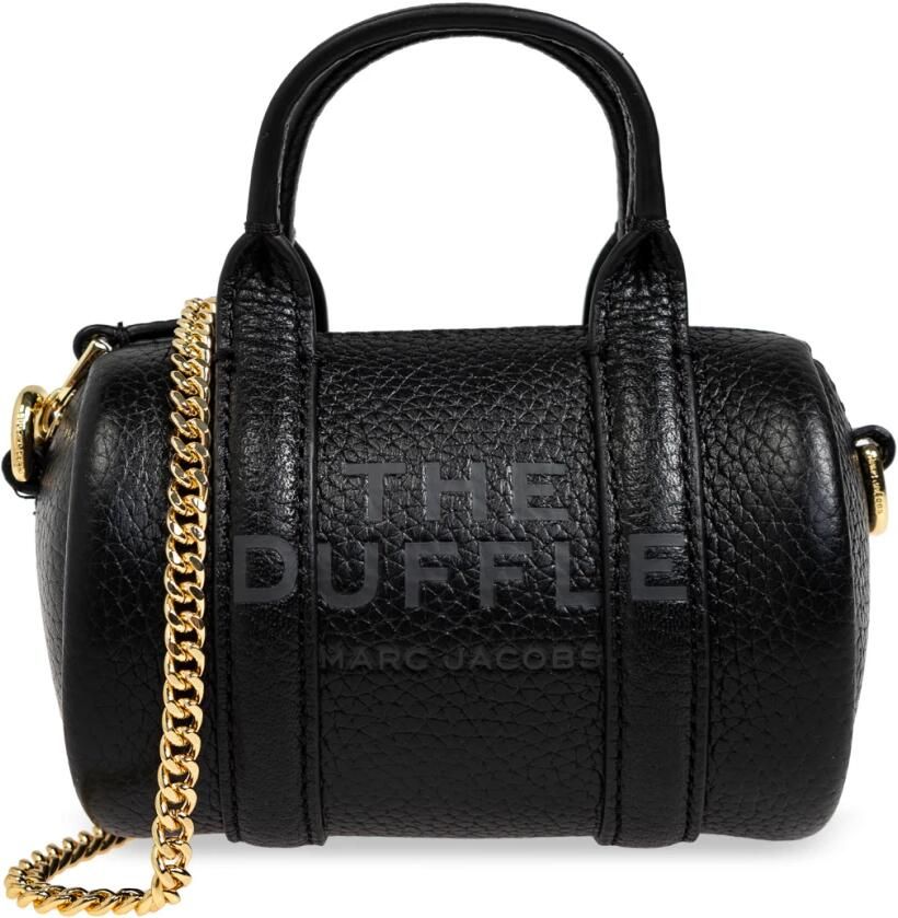 Marc Jacobs Nano Duffle Crossbody Tas van Zwart Leer Black Dames - Foto 4