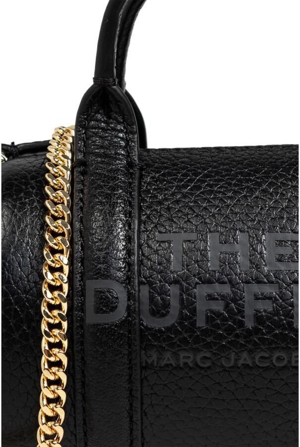 Marc Jacobs Nano Duffle Crossbody Tas van Zwart Leer Black Dames - Foto 8