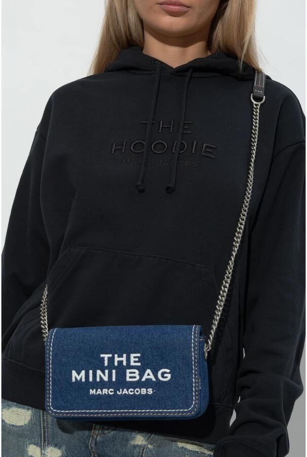 Marc Jacobs Hobo bags The Mini Crossbody Cotton Black in blauw - Foto 4