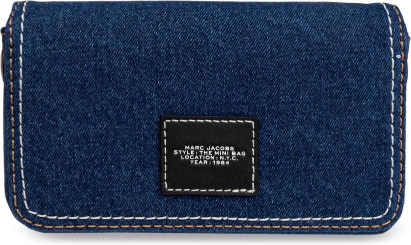 Marc Jacobs Hobo bags The Mini Crossbody Cotton Black in blauw - Foto 6