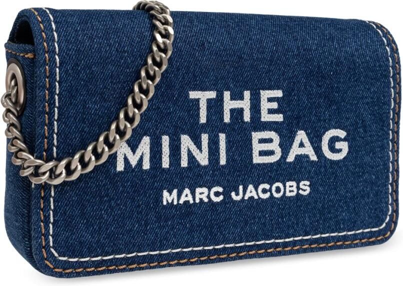 Marc Jacobs Hobo bags The Mini Crossbody Cotton Black in blauw - Foto 5