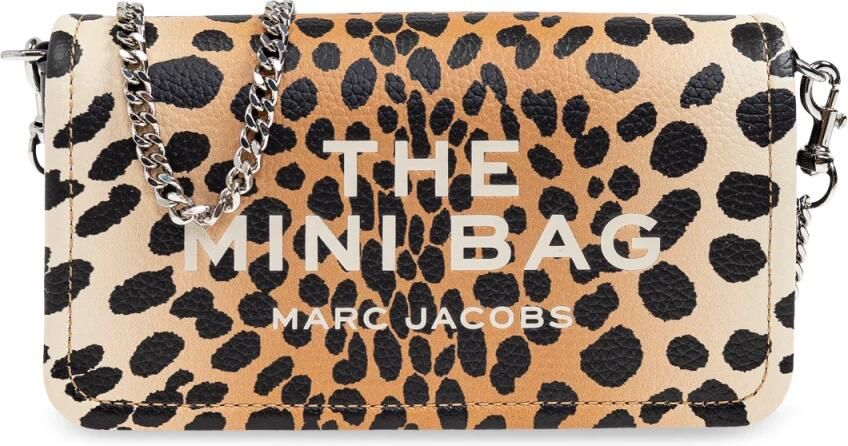 Marc Jacobs Hobo bags The Mini Shoulder Bag Leather Leopard in beige