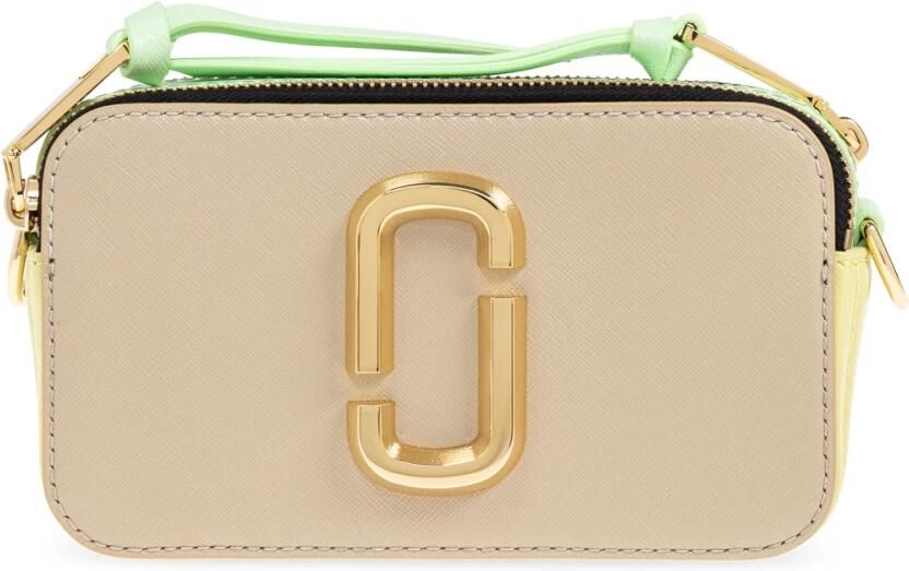 Marc Jacobs Hobo bags The Snapshot Crossbody Leather Green in groen